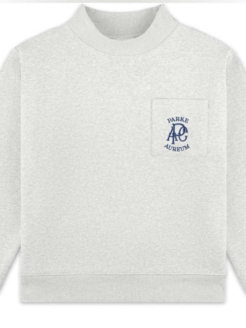 Parke Aureum Cream Crewneck Sweatshirt